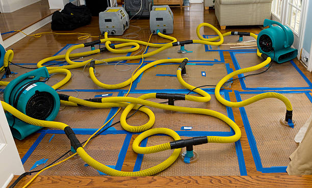 Professional Burst Pipe Water Damage technician working in North Anson, ME